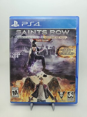 Saints Row IV Re-Elected + Gat out of Hell 1st Edition PlayStation 4 Complete