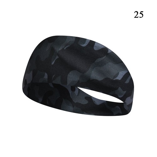 Sports Headband for Men Women Moisture Wicking Sweat Band Elastic Wide Hair Band - Picture 38 of 41