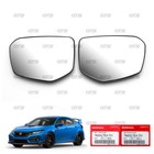 Fits Honda Civic FC FK Sedan Hatchback 2016 '21 Pair Side Mirror Glass+Backing