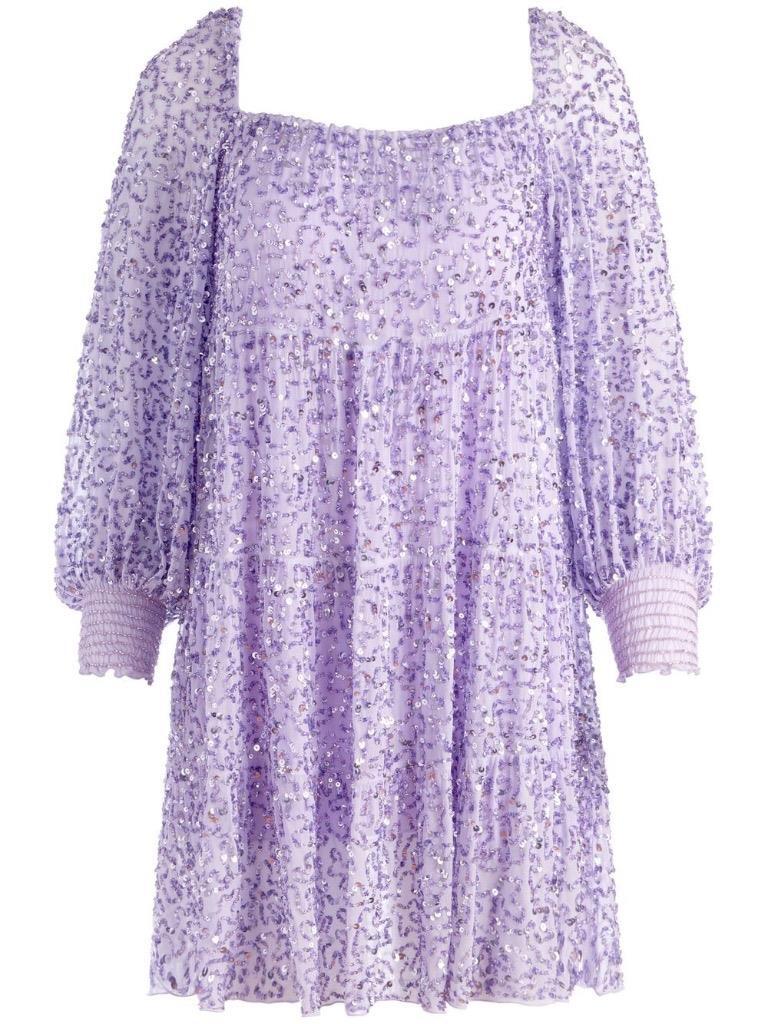 【Alice+Olivia】LILA 花柄 コットンサテン マキシ丈 ドレス Lila Structured Maxi Dress In Hamptons Floral | Alice + Olivia