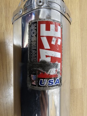 Silencieux Yoshimura Pour Suzuki GSX-R 600 2008-2010 – Occasion En état Fonctionnel – Noir – Pièce Originale