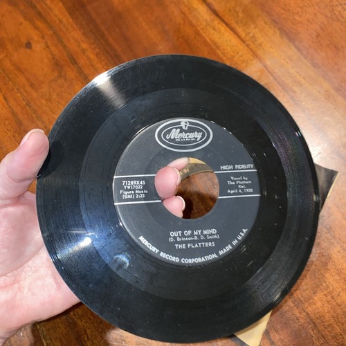 45 RECORD - THE PLATTERS - TWILIGHT TIME - 第 3/4 張圖片