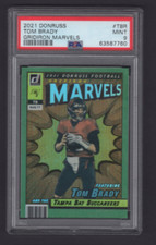 2021 DONRUSS GRIDIRON MARVELS CASE HIT SET BREAK #TBR TOM BRADY BUCS PSA 9 MINT