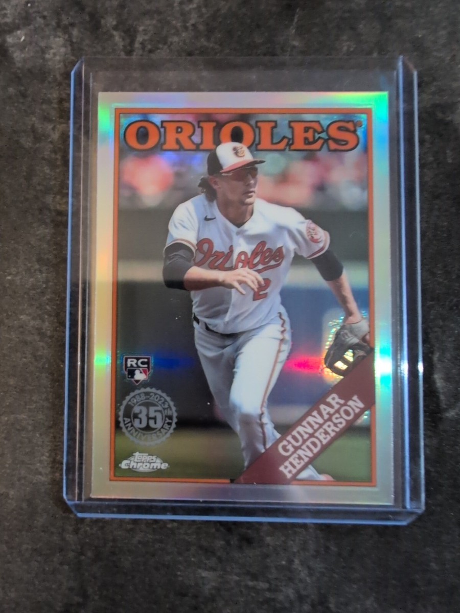 2023 Topps Chrome Update #88CU-8 Gunnar Henderson 1988 Topps