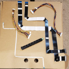 VIZIO M550VSE Ribbon Jumper Driver board LVDS cables key button board U3