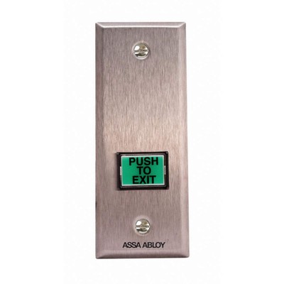 SECURITRON EEB3N Push to Exit Button,Momentary,3A 5LAA2