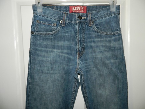 LEVI'S boys 514 SLIM STRAIGHT Blue Denim JEANS* 18 29 x 29 - Picture 2 of 4