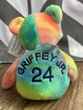 Salvino's Bamm Beano's 24 Ken Griffey Jr. 1998 MLB plush Beanie Baby Vintage