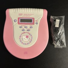 Vintage Hello Kitty Compact Disc CD Player HK33P TESTED WORKING RARE 2001 Y2K