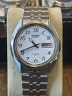 Vintage Seiko Military Dial  7009-8279 Automatic DayDate 17J  39MM Runs Perfect