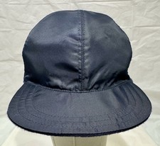 Borsalino Lucio Reversible Cashmere Baseball Cap Hat Made In Italy 59cm 7 3/8 