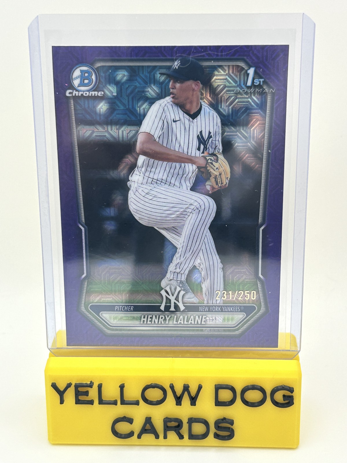 2026 Bowman #BCP-104 Henry Lalane Chrome Prospects Mojo Purple Refractor #/250