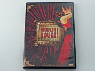 Moulin Rouge! DVD 2001 Widescreen Nicole Kidman Ewan McGregor Baz Luhrmann
