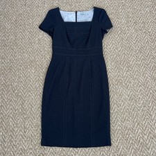Ladies M&S Charcoal Lined Work Dress / Size 8 Nearly New ❤️
