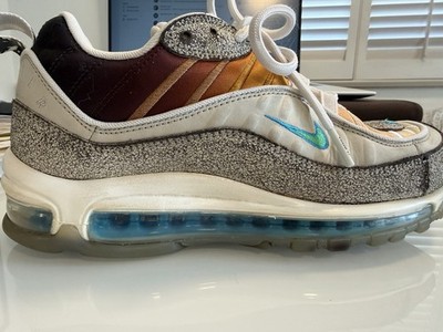 NIKE AIR MAX 98  QUEEN LEO  (CI1502-001) MEN S SIZE 8    CLEAN & COLLECTIBLE