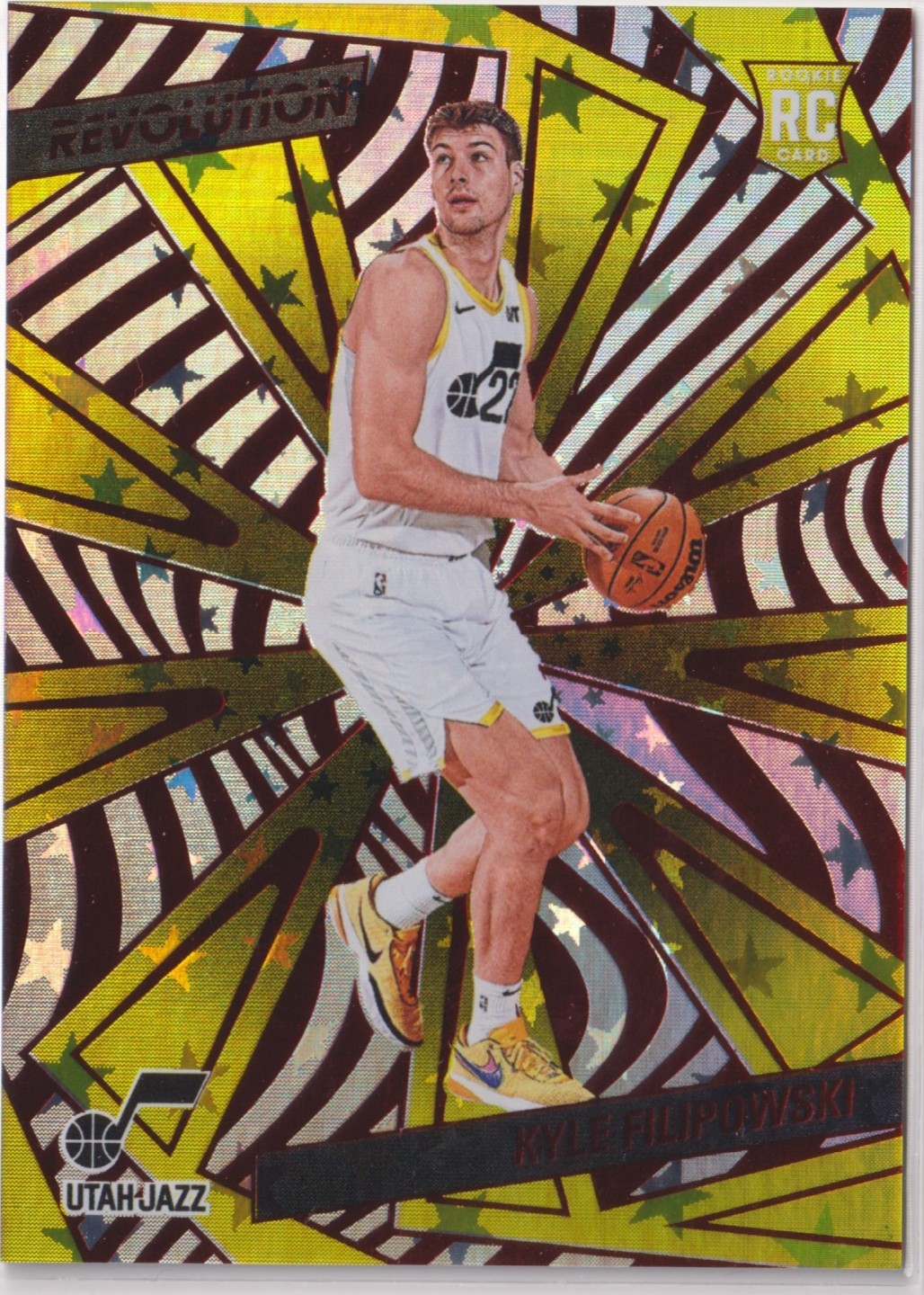 Kyle Filipowski 2024-25 Panini Revolution Red Astro Rookie Card #146 SP /299