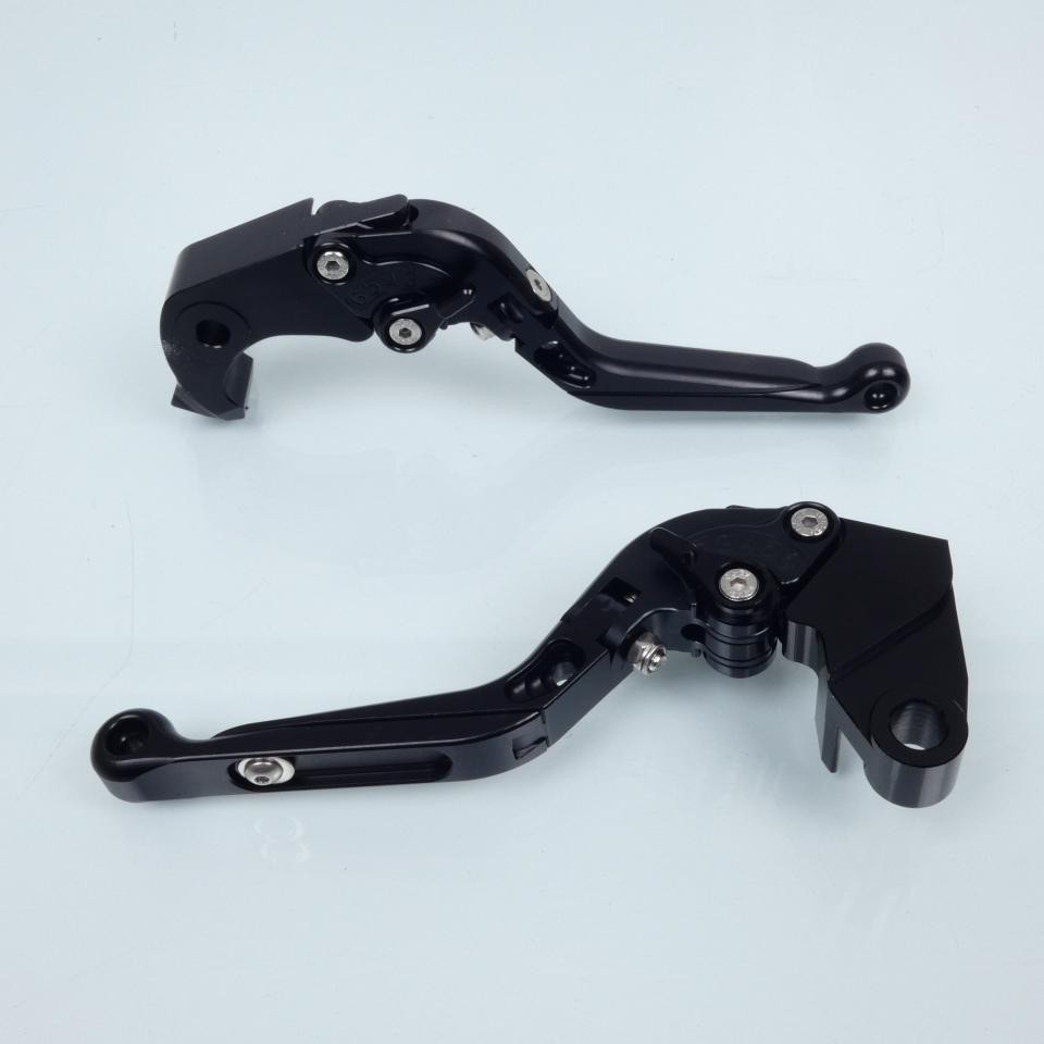 Levier de frein droit Myra en aluminium noir pour moto Kawasaki ZX10R Ninja 2006-2010