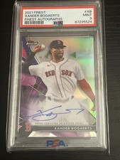 2021 Topps Finest - Finest Autographs Xander Bogaerts #FA-XB (AU) (pop 2)