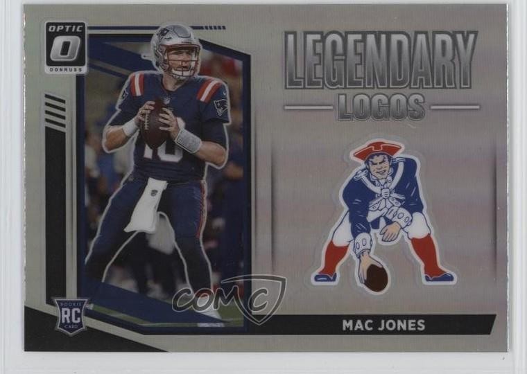 2021 Panini Donruss Optic Legendary Logos Mac Jones #LL-14 0l7t