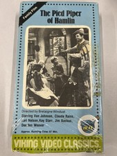 The Pied Piper of Hamlin VHS 1957 Musical Family Film Viking Video Classics