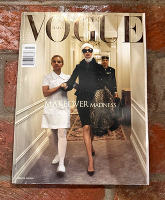 Vogue Italia July 2005 Linda Evangelista Steven Meisel MAKEOVER MADNESS #662