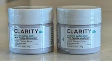 Clarity RX Better With Age Multi-Peptide Moisturizer Anti-Aging (2) 0.5oz Each