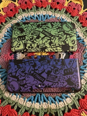 New Nintendo 2DS XL Faceplate Schale ''Splatoon'' Inkling Splatoon 2 3 Bunt
