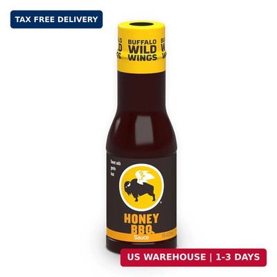Buffalo Wild Wings Honey BBQ Sauce, 12 fl. oz., Perfect Dipping Sauce, Chicken M
