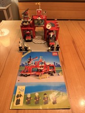 Lego City System 6389 Feuerwehrzentrale Inkl. Karton Vorderseite