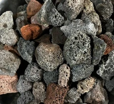 Lava Rock 10lbs for Gas Log Sets and Fireplaces FREE SHIPPING