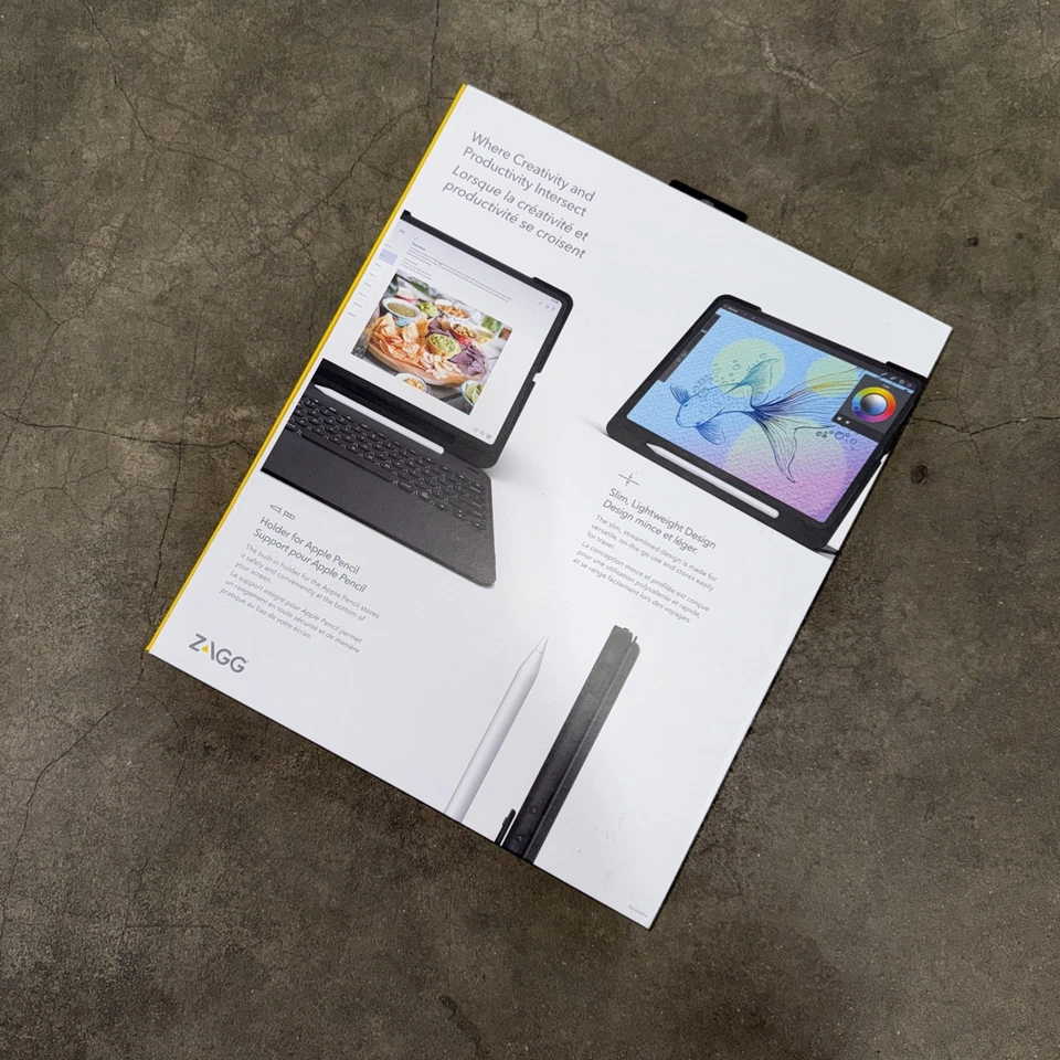 Brand New ZAGG 103302111 Apple iPad Keyboard Folio Case for 2019 iPad Pro 12.9 - Image 2 of 2