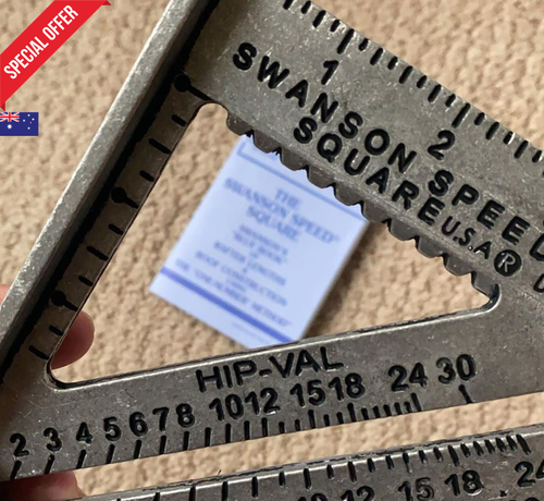 Tool S0101 7-Inch Speed Square Layout Tool with Blue Book - Picture 8 of 12