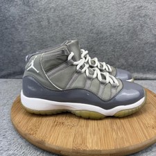 Jordan 11 Retro Shoes Boys Size 5Y Cool Grey Basketball Sneakers 378038-005
