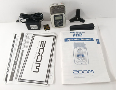 ZOOM H2 Portable Digital Audio Music Voice STEREO RECORDER MICROPHONE + SD Card!