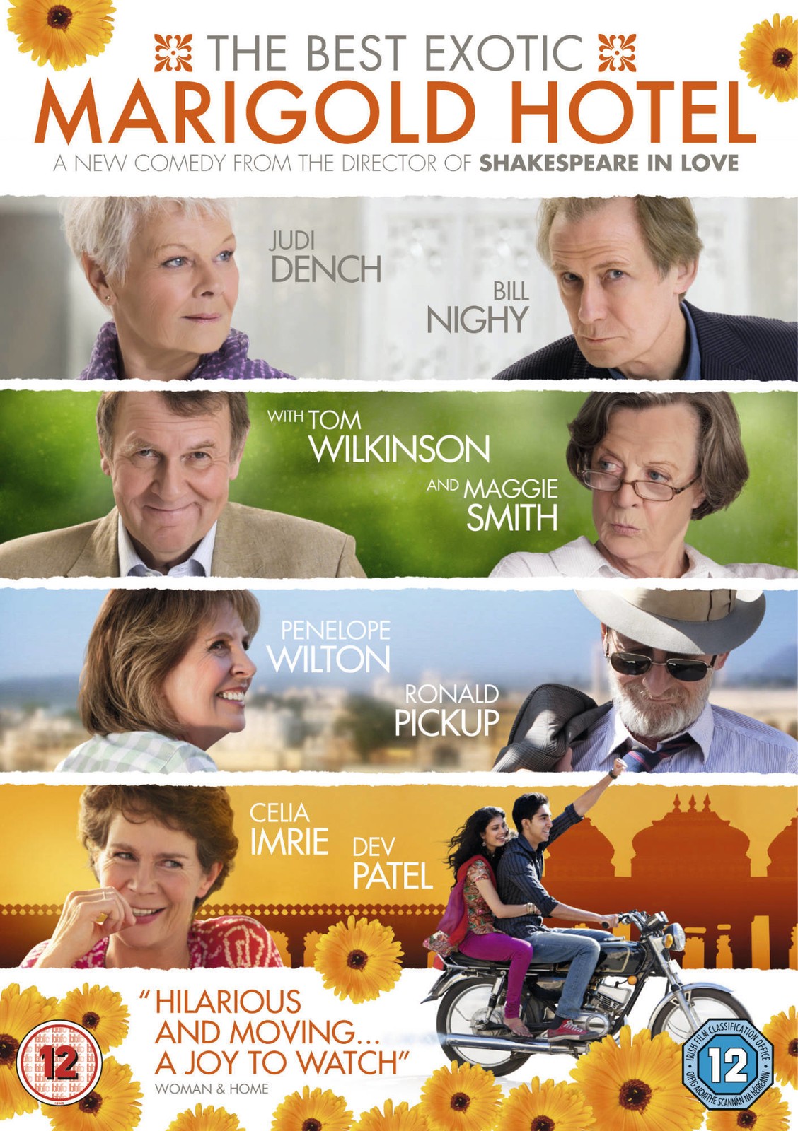 The Best Exotic Marigold Hotel (DVD) Judi Dench Bill Nighy Maggie Smith