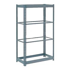 Global Industrial Heavy Duty Shelving 48"W x 12"D x 72"H With 4 Shelves No Deck