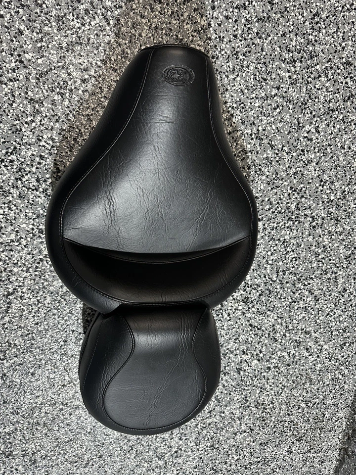 Assento Mustang Wide Touring peça única vintage 76141 - Imagem 2 de 4