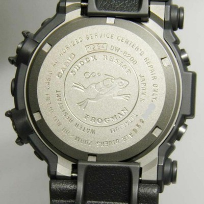 Casio G-Shock Mens Watch DW-8200-1A Frogman Classic Frog New with