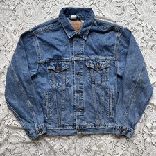 Vintage Levi's 70507-0389 Denim Trucker Jacket 90s Men's Size M