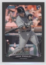 2013 Bowman Draft Chrome Black Refractor 14/35 Josh Phegley #15 0a1