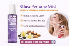 Glow Perfume Body Mist 250ml ? Vanilla & Sandalwood Long Lasting Fragrance