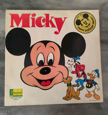 2 LP Vinyl Hörspiel 50 Jahre Micky Disneyland Marcato Club 1978