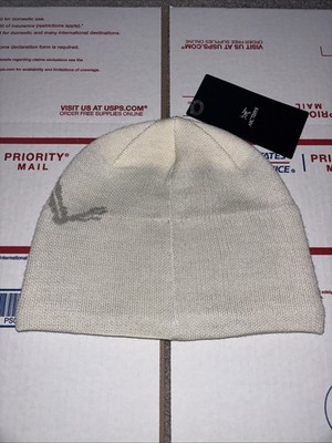 ARC'TERYX BIRD HEAD TOQUE Sea Salt Arctic Silk White Authentic NWT