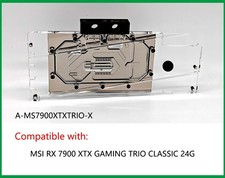 Granzon GPU Water Block For MSI RX 7900 XTX GAMING TRIO CLASSIC 24G