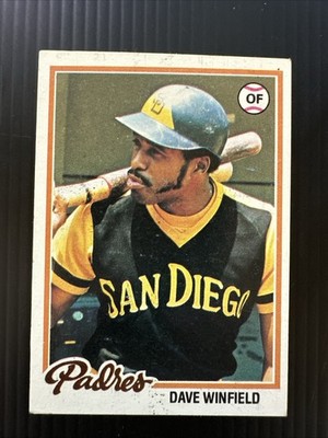 1978 TOPPS #530 DAVE WINFIELD SAN DIEGO PADRES EX *Hot Corner Vintage* B