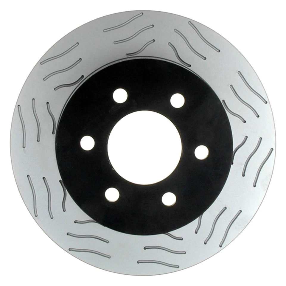 For Dodge Durango 1998-2002 ACDelco Gold Slotted 1-Piece Front Brake Rotor - Image 2 of 4