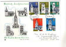 1972 BRITISH ARCHITECTURE - FLYDE COAST CDS STUART FDC FROM COLLECTION O20