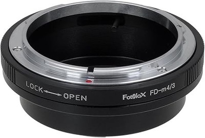 Lens Mount Adaptercanon Fd Lenses To Fit On A Micro 4/3 (Mft) System Camera Body