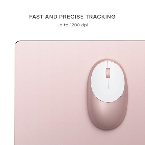 Satechi Aluminum M1 Mouse Bluetooth, Rechargeable Type-C Port, Mac Mouse Wireles - Photo 3/7