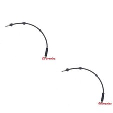 2x BREMBO Bremsschlauch Bremsleitung vorne links rechts passend für BMW X1 E84